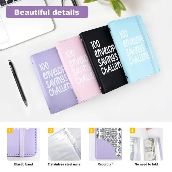 100 Envelope Savings Challenge Book |🔥 LIMITED TIME BUY 1 GET 1 FREE
