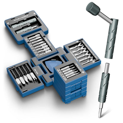 🔧 Magnetic 55-in-1 Screwdriver Set, Perfect For Tiny & Tight Repairs
