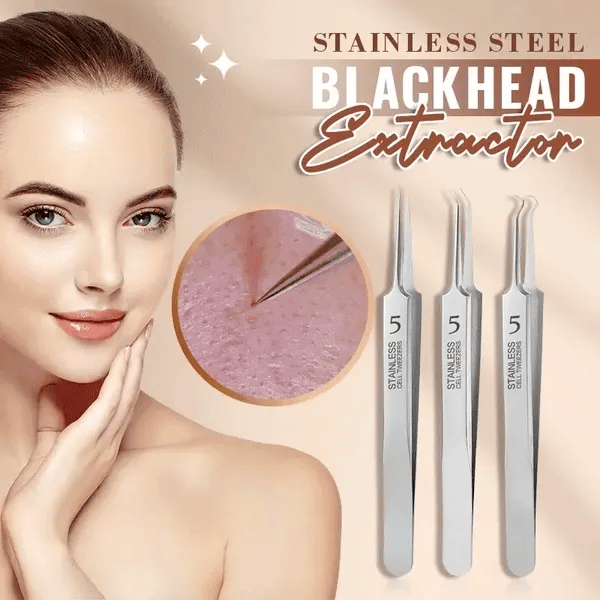 🎆2026 New Year Launch! Professional Salon Tweezers | Precision Slant & Pointed Tips for Brows & Lashes | LIMITED TIME: Get FREE 4Pcs Blackhead Needles Set | Must-Have for MUA & Home Makeup Kits ✨