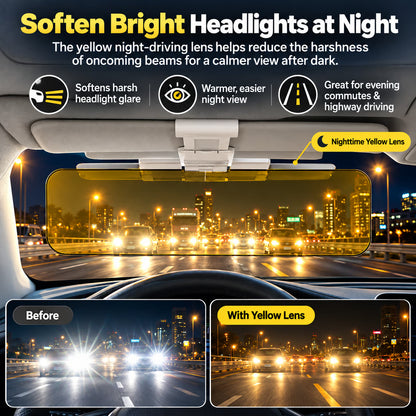 Day & Night Driving Anti-Glare Visor