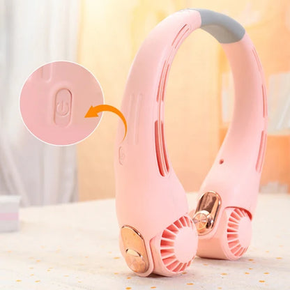 🌬️360° Cooling Portable Neck Fan ✨50% OFF Now
