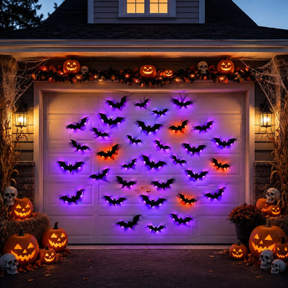 Spooky Glow 3D Bat Lights