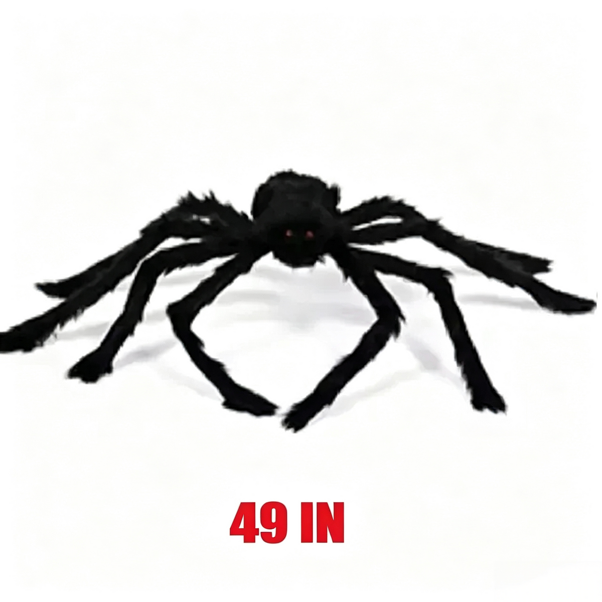 Giant Halloween Spider Decoration – Scary Indoor & Outdoor Prop