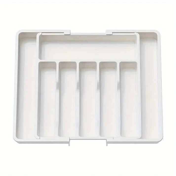 Extendable Kitchen Cutlery Storage Organizer