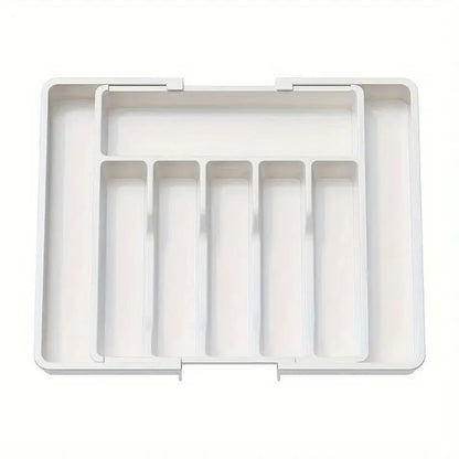 Extendable Kitchen Cutlery Storage Organizer