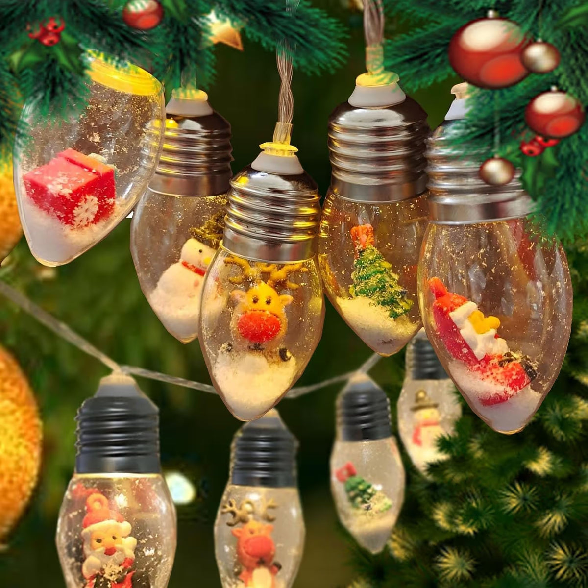 🎅Christmas Led Bulb String Lights🎄