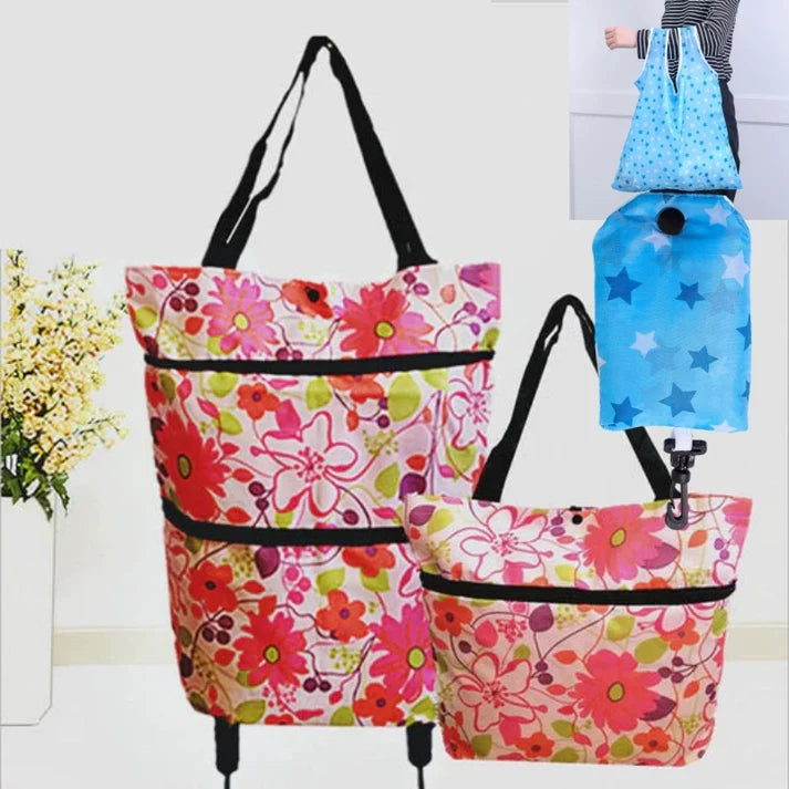 🔥HOT SALE 50% OFF🔥Foldable 2-in-1 Shopping Bag
