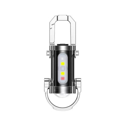 🔦 Rechargeable 300-Lumen Keychain Flashlight | USB-C, Tough EDC Light ⚡