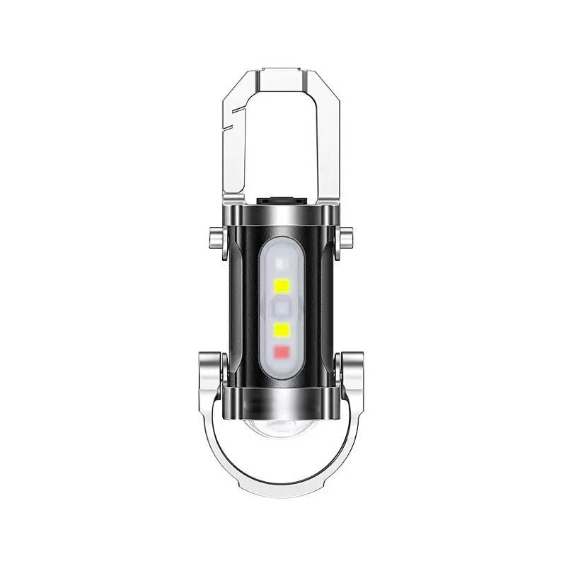 🔦 Rechargeable 300-Lumen Keychain Flashlight | USB-C, Tough EDC Light ⚡