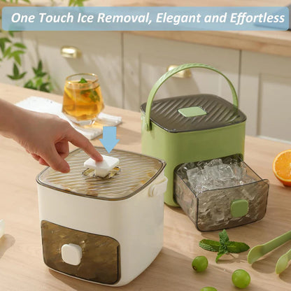 🧊🍧50% OFF Limited Time | Tray with Storage – 48 cubes at once, leak‑proof lid. Stackable, saves space. Includes ice scoop & tong. A summer essential. 🏖️✅