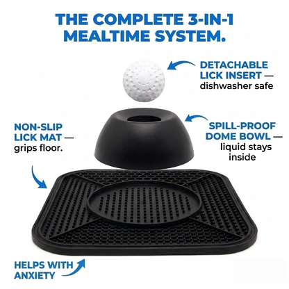 Slow Feeder Anti-Anxiety Dog Bowl