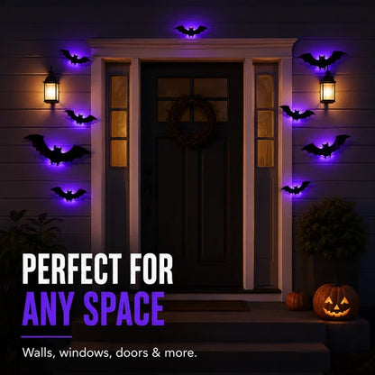 Spooky Glow 3D Bat Lights