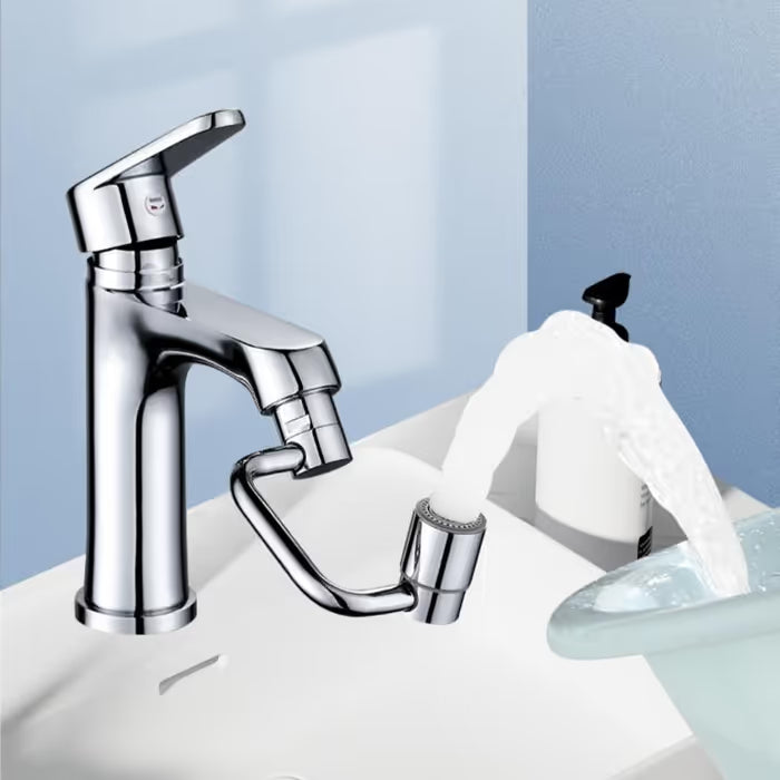 🚰Universal sink faucet-✨360° Rotatable Faucet Aerator Extension