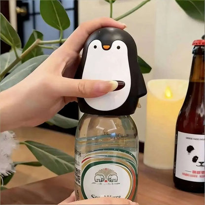 Cute Penguin Automatic Beer Bottle Opener | Effortless One‑Touch Cap Opener for Home Bar