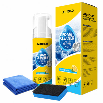 🔥 Multi-Purpose Foam Cleaner (150ml) | BUY 1 GET 1 FREE, Comes with Cleaning Towel & Sponge