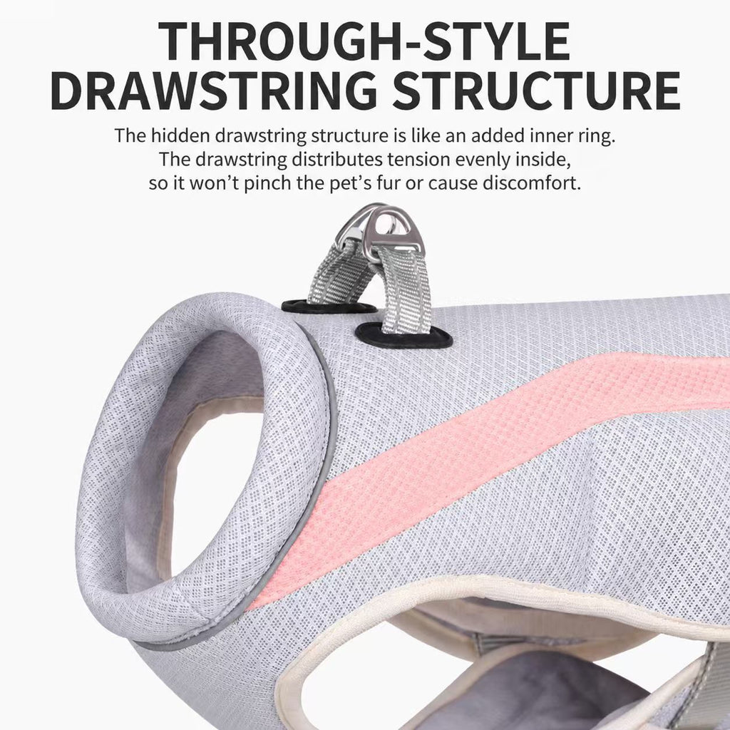 Evaporative Pet Cooling Vest | 3-Layer Cool Fabric Reflective Safety Dog Summer Jacket