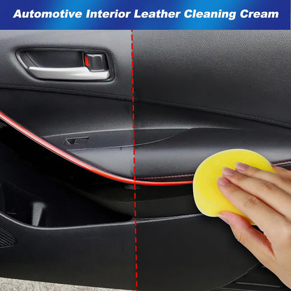 All-in-One Leather Cleaning & Conditioning Cream – Restore • Protect • Shine