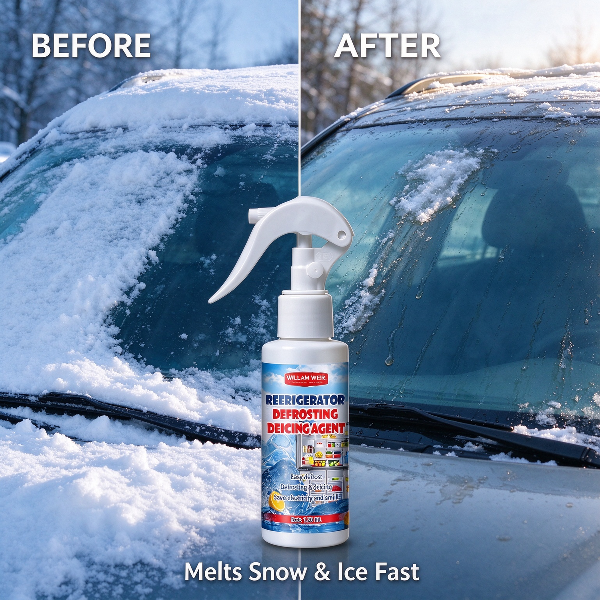 🧊Defrosting Spray for Fridge Freezer🎁(With free spatula)