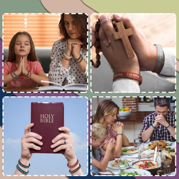 Bible Verse Christian Wristbands for Sunday School & Church Events