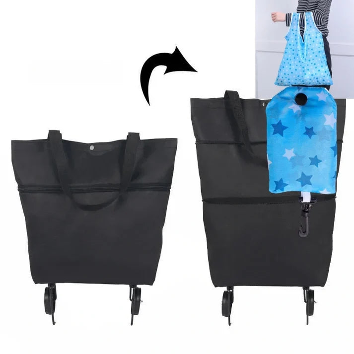 🔥HOT SALE 50% OFF🔥Foldable 2-in-1 Shopping Bag