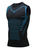 Men’s Ionic Fat Burning Compression Vest, Instant Slim Body Shaper Tank