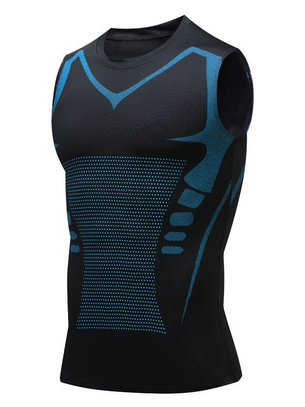Men’s Ionic Fat Burning Compression Vest, Instant Slim Body Shaper Tank