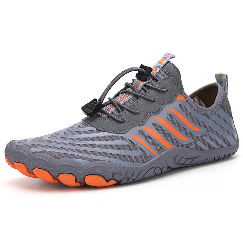 Wear Resistant Quick Dry Aqua Barefoot Shoes, Powerful Traction on Wet Rock, Mud & Beach