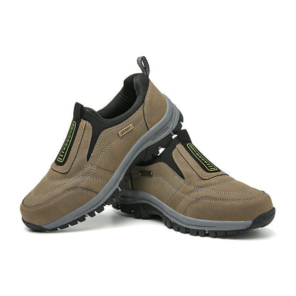 Men's Comfortable Waterproof Orthopedic Walking Shoes Hiking Shoes