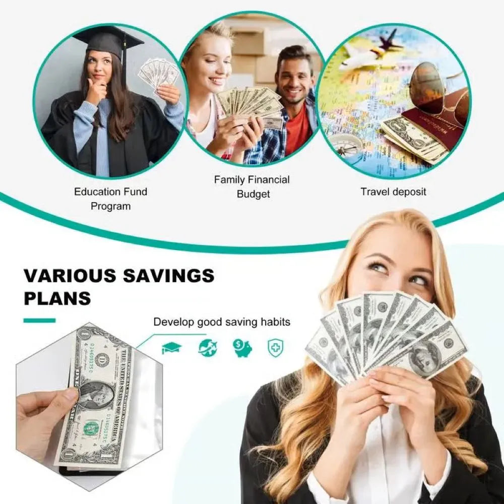 100 Envelope Savings Challenge Book |🔥 LIMITED TIME BUY 1 GET 1 FREE