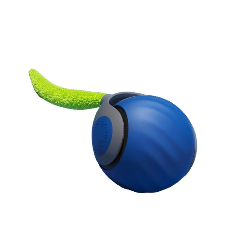 🔥🔥Smart Self-Rolling Cat Ball Toy | Free Feather Wand While Stock Lasts