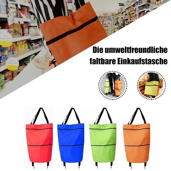 🔥HOT SALE 50% OFF🔥Foldable 2-in-1 Shopping Bag