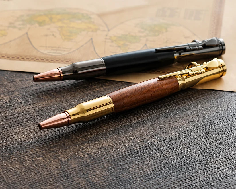 The Artisan's Legacy: Solid Wood & Brass.