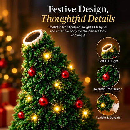 🔥 Magical Christmas Tree USB Projector Light – Festive Holiday Atmosphere Lamp