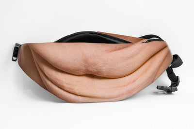 Funny Belly Bag – Realistic Big Belly Novelty Waist Bag
