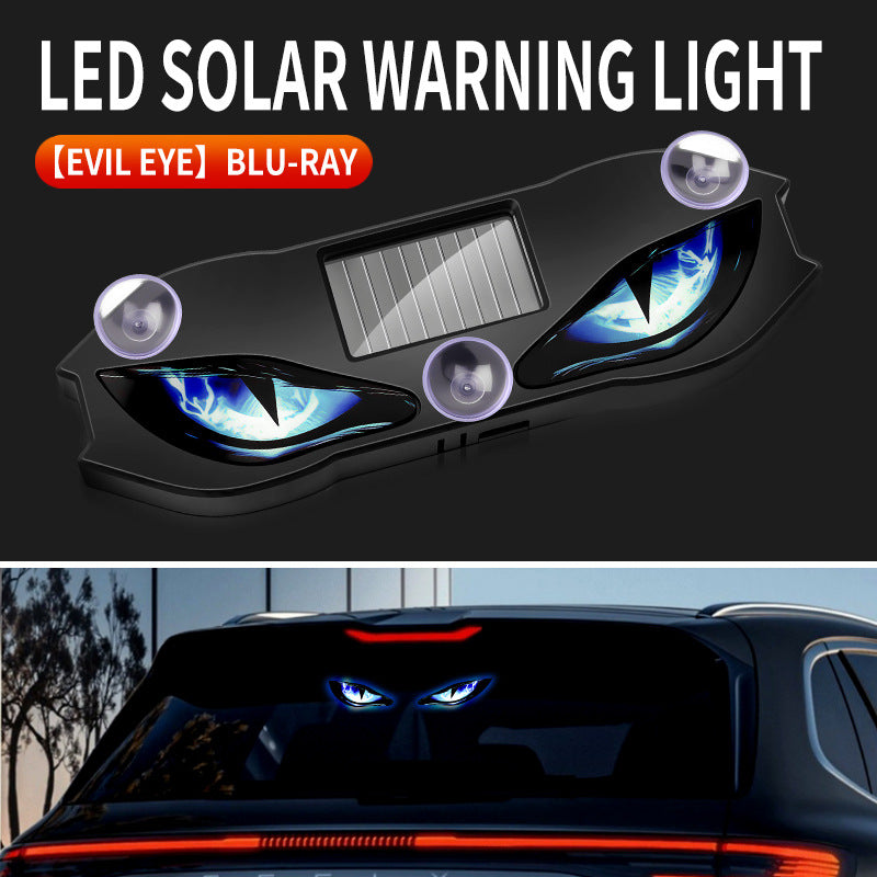 Solar-Powered LED Car Warning Light – 50% OFF! Solar-powered, weatherproof, automatic activation at dark