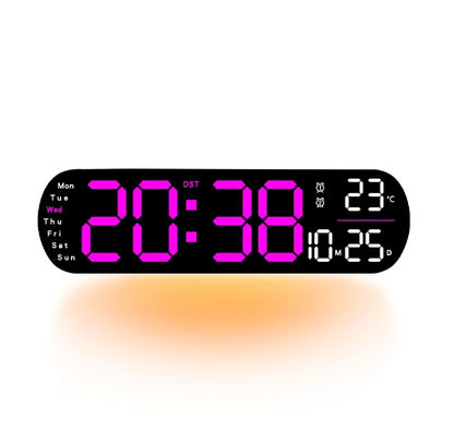 🔥2026 upgraded digital wall clock - large screen display
