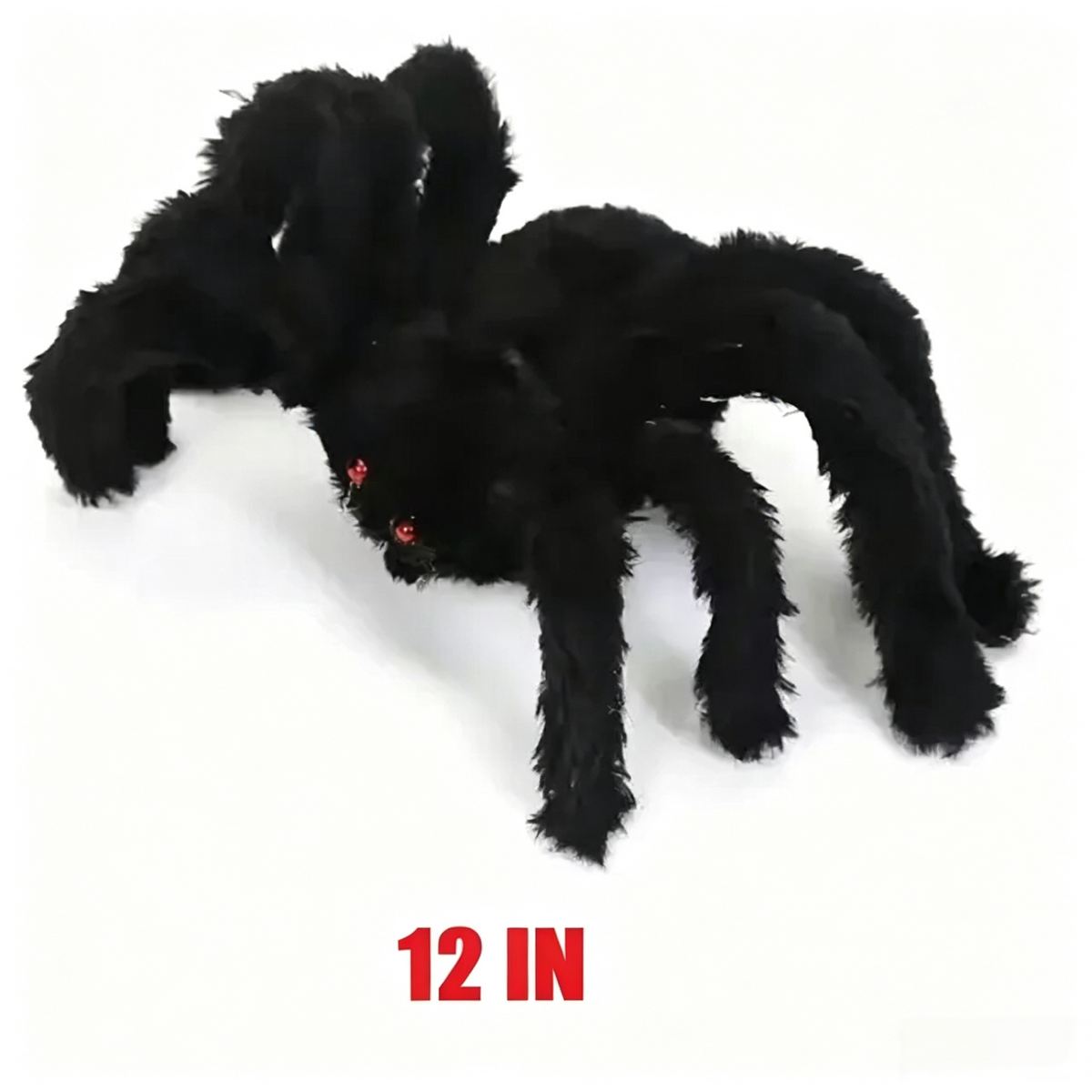 Giant Halloween Spider Decoration – Scary Indoor & Outdoor Prop