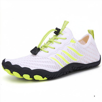 Wear Resistant Quick Dry Aqua Barefoot Shoes, Powerful Traction on Wet Rock, Mud & Beach