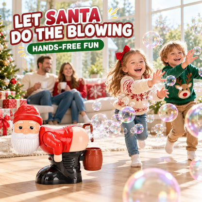 Farting Santa Bubble Machine💨 Funny Holiday Party Toy & Gift🎁