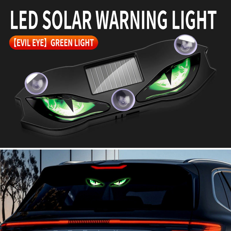 Solar-Powered LED Car Warning Light – 50% OFF! Solar-powered, weatherproof, automatic activation at dark