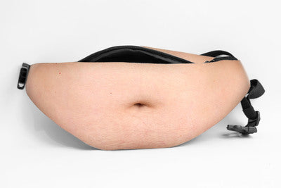 Funny Belly Bag – Realistic Big Belly Novelty Waist Bag
