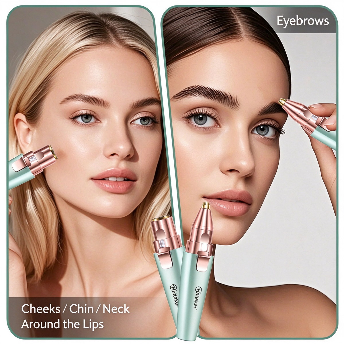 2-in-1 Facial Trimmer & Brow Shaper