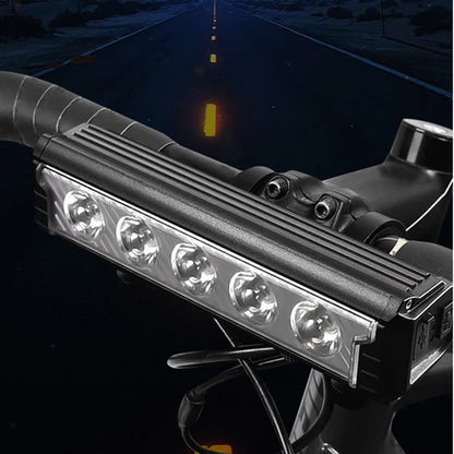 High-Lumen USB Rechargeable Bicycle Light