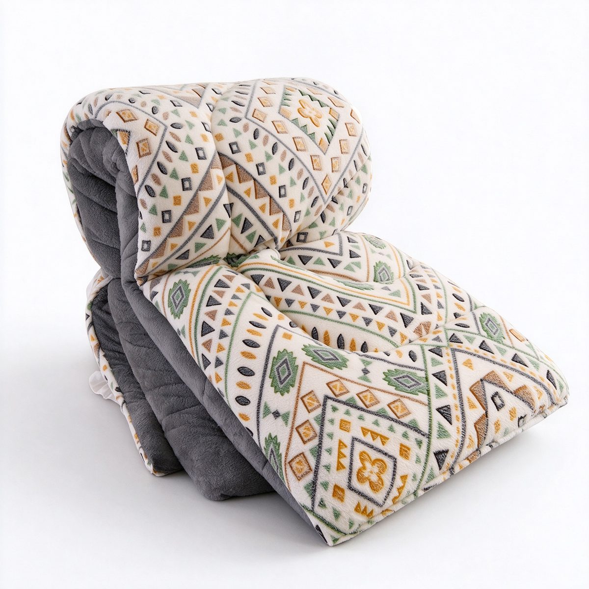 50% Off⏰ Double-Sided Sherpa Fleece Comforter | Thick Warm Winter Cozy Bedding❄️