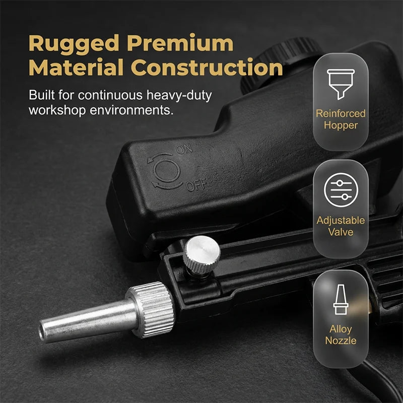 Handheld Pneumatic Sandblasting Gun