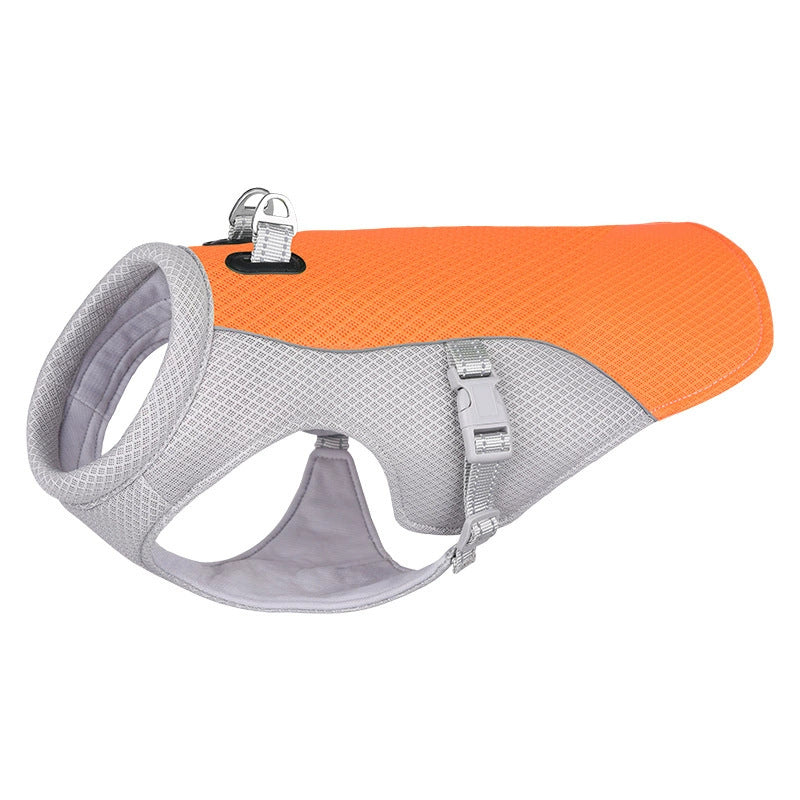 Evaporative Pet Cooling Vest | 3-Layer Cool Fabric Reflective Safety Dog Summer Jacket