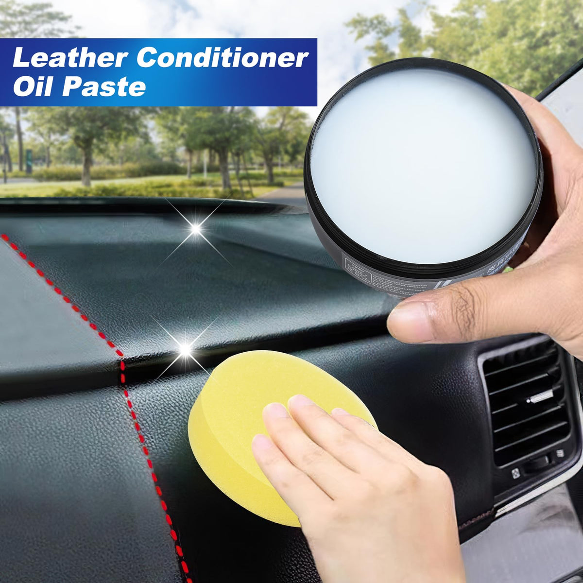 All-in-One Leather Cleaning & Conditioning Cream – Restore • Protect • Shine