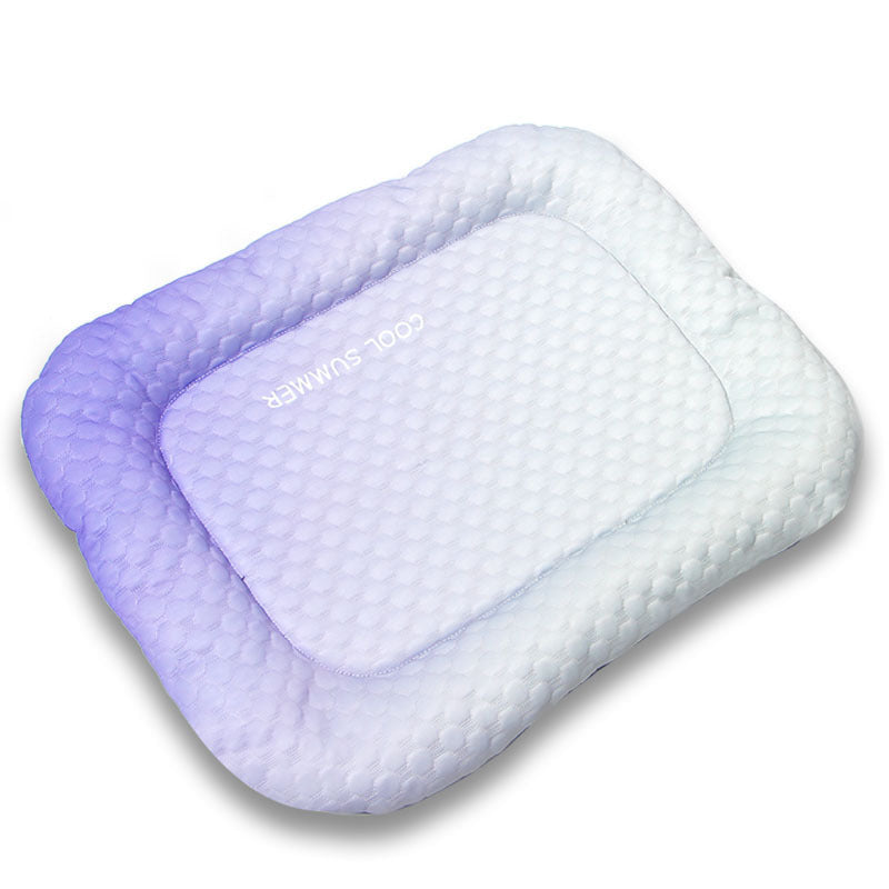 🔥❄Pet Cooling Mat for Dogs & Cats 🐾 Naturally Cool Ice-Silk Pad • Breathable, Washable & Soft 🌿 For Floors, Sofas & Car Travel • Multiple Sizes • Gradient Colours ☀️🐶🐱