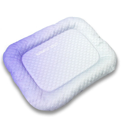 🔥❄Pet Cooling Mat for Dogs & Cats 🐾 Naturally Cool Ice-Silk Pad • Breathable, Washable & Soft 🌿 For Floors, Sofas & Car Travel • Multiple Sizes • Gradient Colours ☀️🐶🐱