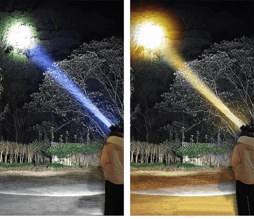 Rechargeable 90000 High Lumens LED Headlamp | Ultra Bright Outdoor Head Light